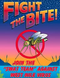 image of fight the bite poster