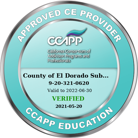 CCAPP Education - Approved CE Provider