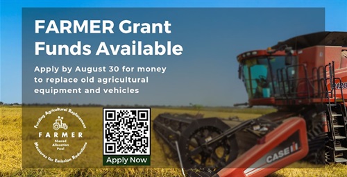 PICTURE OF AG EQUIPMENT AND QR CODE